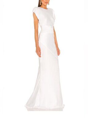 Zhivago Bond Gown in White maxi